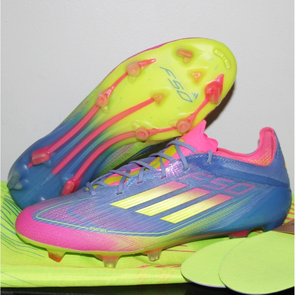 Adidas F50 Elite FG Soccer Cleats Mens 7 Womens 8 Celestial Victory Blue